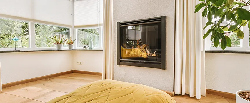 Residential Fireplace Ceramic Glass Installation in Johnston, IA