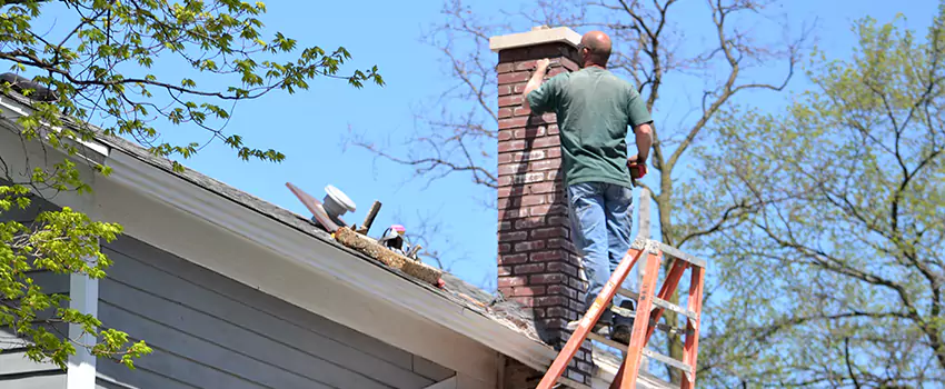 Vinyl and PVC Chimney Flashing Installation in Johnston, IA